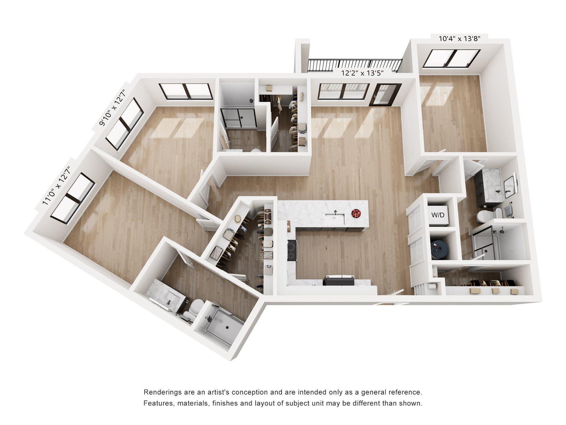 Overlook Floor plan