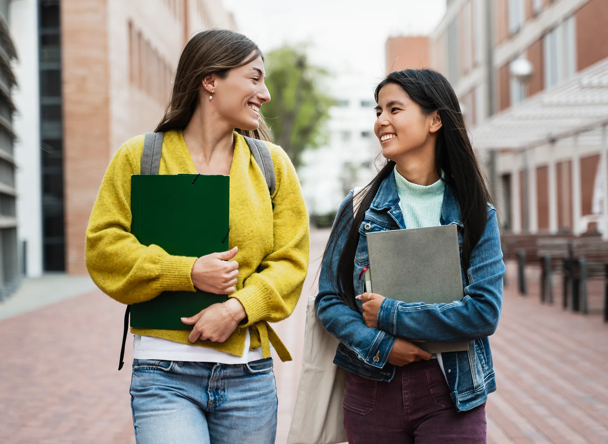 two young college students